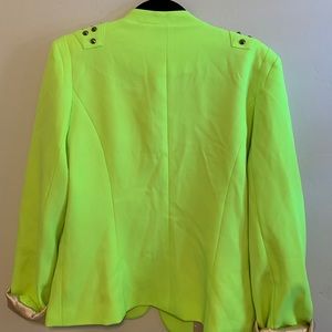 Gibson Latimer Jackets & Coats - Gibson Latimer Neon Green Blazer - Large Gibson Latimer Jackets & Coats - Gibson Latimer Neon Green Blazer - Large